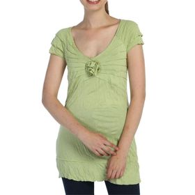 BULALGİY BGA007174 Kadın Kiwi Tişört