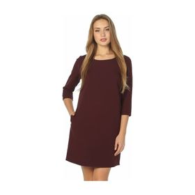 BULALGİY BGA109555 Bordo Kadın Elbise