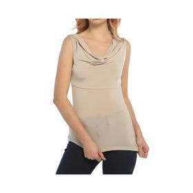 BULALGİY BGA665917 Kadın Taş Feminen Degaje Tişört