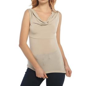 BULALGİY BGA665917 Kadın Taş Feminen Degaje Tişört