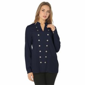 BULALGİY BGA853312 Lacivert Kadın Bluz