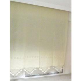 Buldan 140x150 El İşi Dantelli Naturel Perde