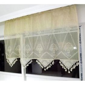 Buldan 140x150 El İşi Dantelli Perde