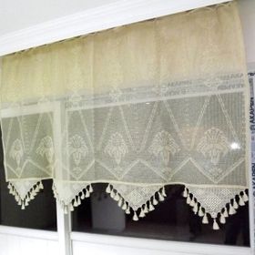 Buldan 140x150 El İşi Dantelli Perde