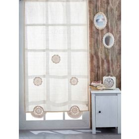 Buldan 140x300 El İşi Dantelli Perde
