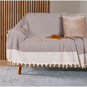 Buldan 170x210 cm Kahve Koltuk Örtüsü