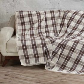 Buldan 170x210 cm Kahve Koltuk Örtüsü