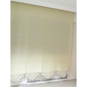 Buldan 190x300 El İşi Dantelli Naturel Perde