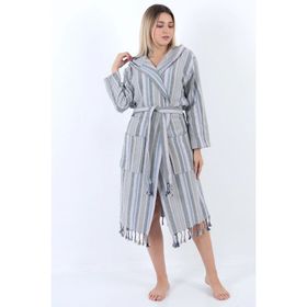 Buldan Concept Gri Zena Peştemal Bornoz