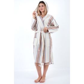 Buldan Concept Krem Adelina Peştemal Bornoz