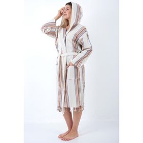 Buldan Concept Krem Adelina Peştemal Bornoz