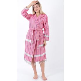 Buldan Concept Pembe Sunaz Peştemal Bornoz