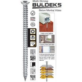 Buldeks 7.5 x 80 100 Adet Vida