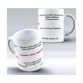 Buldum Buldum Kişiye Özel Klasik Anne Sözleri Kupa