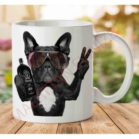 Bulldog Hangover Baskılı Kupa