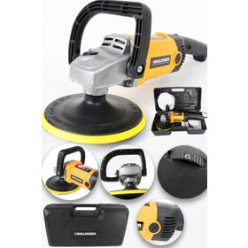 Bulldozer 180MM Polisaj Parlatma Makinesi 4200 W Araç Zımpara ve Cilalama Çantalı