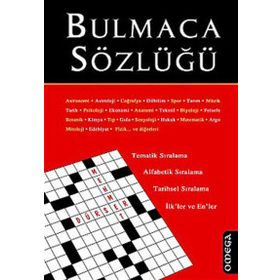 BULMACA SÖZLÜĞÜ - GENEL