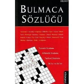 BULMACA SÖZLÜĞÜ - MEHMET DÜRSER