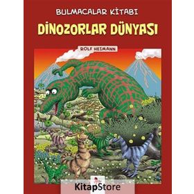 Bulmacalar Kitabı - Dinozorlar Dünyası - Rolf Heimann