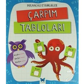 Bulmacalı Etkinlikler Çarpım Tabloları - Penny Worms