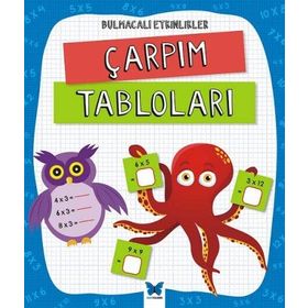 Bulmacalı Etkinlikler Çarpım Tabloları - Penny Worms