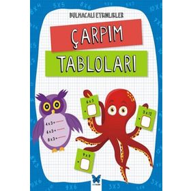 Bulmacalı Etkinlikler Çarpım Tabloları - Penny Worms