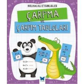 Bulmacalı Etkinlikler Çarpma ve Çarpım Tabloları - Penny Worms