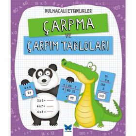 Bulmacalı Etkinlikler Çarpma ve Çarpım Tabloları - Penny Worms
