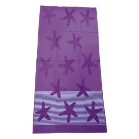 Bulteks Mor 70x140 cm Jakarlı Plaj Havlusu