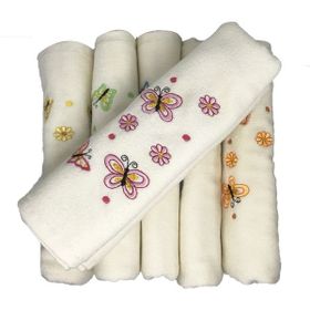 Bulteks Nakışlı Kadife Desen 5 30x50 cm Havlu