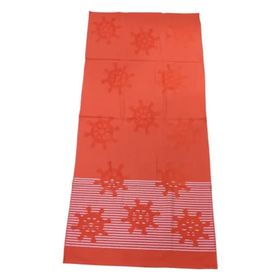 Bulteks Oranj 70x140 cm Jakarlı Plaj Havlusu