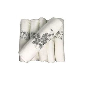 Bulteks Simli Nakışlı Kadife Desen 2 30x50 cm Havlu