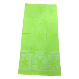 Bulteks Yeşil 70x140 cm Jakarlı Plaj Havlusu