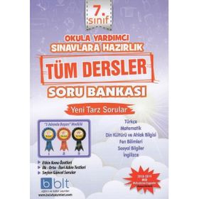 Bulut Eğitim Ve Kültür Yayınları 7. Sınıf Tüm Dersler Soru Bankası