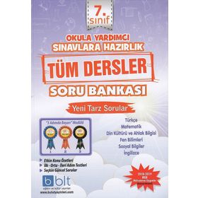 Bulut Eğitim Ve Kültür Yayınları 7. Sınıf Tüm Dersler Soru Bankası