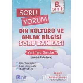 Bulut Eğitim ve Kültür Yayınları 8. Sınıf Soru Yorum Din Kültürü ve Ahlak Bilgisi Soru Bankası