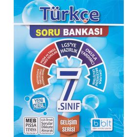 Bulut Eğitim Yayınları 7. Sınıf Gelişim Serisi Türkçe Soru Bankası