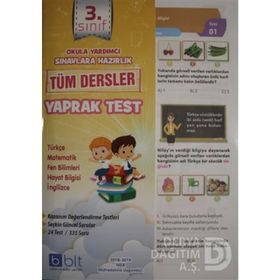 Bulut Yayınları 3. Sınıf Tüm Dersler Seti Konu Soru Yaprak Test