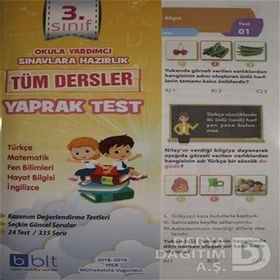 Bulut Yayınları 3. Sınıf Tüm Dersler Seti Konu Soru Yaprak Test