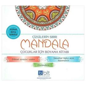 Bulut Yayınları Çizgilerin Sırrı Mandala Çocuklar İçin Boyama Kitabı