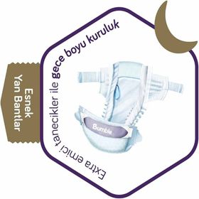 Bumble No:4 Maxi 36 Adet Bebek Bezi
