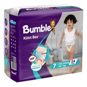 Bumble No:7 XXLarge 24 Adet Külot Bebek Bezi