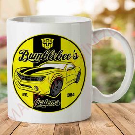 Bumblebees Customes Transformers Baskılı Kupa