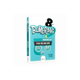 Bumerang 8.Sınıf Fen Bilimleri Haftalık Denemeler Seti