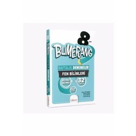 Bumerang 8.Sınıf Fen Bilimleri Haftalık Denemeler Seti