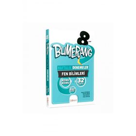 Bumerang 8.Sınıf Fen Bilimleri Haftalık Denemeler Seti