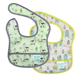 Bumkins (3-9 Ay) 2'li Paket Cacti&Llama Başlangıç Önlüğü