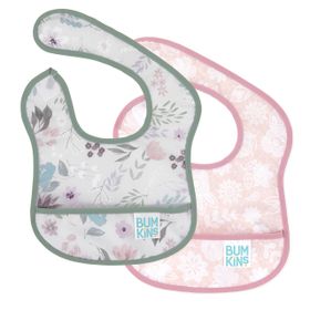 Bumkins (3-9 Ay) 2'li Paket Love You Bunches Başlangıç Önlüğü