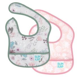 Bumkins (3-9 Ay) 2'li Paket Love You Bunches Başlangıç Önlüğü