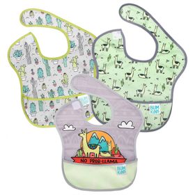 Bumkins 3'lü Paket Unicorn Pack Superbib Mama Önlüğü